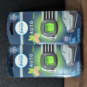 Febreze Auto Air Fresheners In Original Gain Scent Bundle Of Two